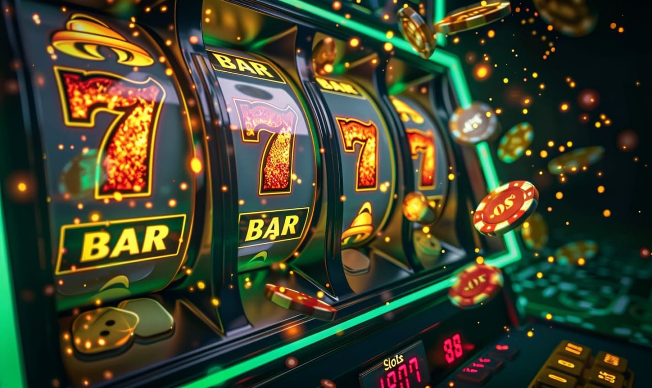 Ilustrasi pemain judi membawa ponsel dan menikmati permainan sportsbook dan kasino online di toto17